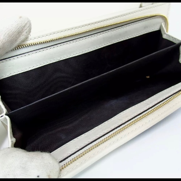 Gucci canvas ribbon Marmont wallet on chain - Picture 12 of 16